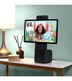 Facebook Portal Plus - Smart Video Calling 15.6” Touch Screen Display with Alexa - Black