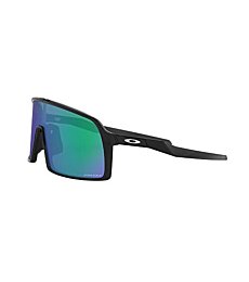 Oakley Men's OO9406 Sutro Rectangular Sunglasses, Black Ink/Prizm Jade, 37 mm