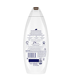 Dove Purely Pampering Body Wash for Dry Skin Coconut Butter and Cocoa Butter Effectively Washes Away Bacteria While Nourishing Your Skin 22 oz, 4 count