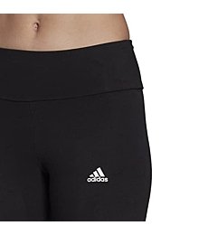 adidas womens Linear Leggings Black/White Medium