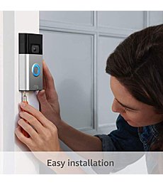 Ring Video Doorbell – 2020 release – 1080p HD video, improved motion detection, easy installation – Venetian Bronze