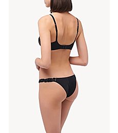 La Perla, Zephyr Brazilian Brief, XS, Black