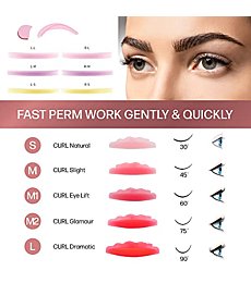 QJWm Eyebrow Lamination Kit,Eyebrow Lift Kit,At Home DIY Perm For Your Brows,Instant Professional Lift For Fuller Eyebrows,Brow Brush And Micro Brushes Included,Professional Grade & Easy for Beginners Long Lasting 6 to 8 Weeks Instant Fuller Eyebrow Kit 4