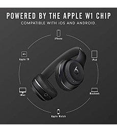 Beats Solo3 Wireless On-Ear Headphones - Apple W1 Headphone Chip, Class 1 Bluetooth, 40 Hours of Listening Time