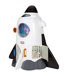 Little Tikes Adventure Rocket Realistic Space Astronaut Pretend Role Play for Kids, Boys, Girls, 2-6 Years Old, 40 x 18 x 18 inches