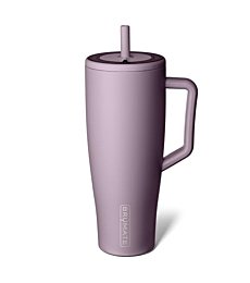 BrüMate Era 40 oz Tumbler with Handle and Straw | 100% Leakproof Insulated Tumbler with Lid and Straw | Made of Stainless Steel | Cup Holder Friendly Base | 40oz (Lilac Dusk)