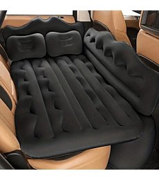 Ultimate Comfort on the Go: Foldable Car Seat Air Mattress with Pillows & Pump