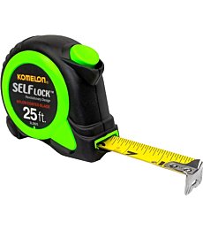 Komelon SL2825 Self Lock 25-Foot Power Tape