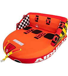 Airhead Super Mable, 1-3 Rider Towable Tube for Boating