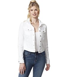 Jessica Simpson Plus Size Denim Jacket - Classic Button Front Style