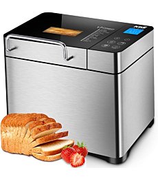 KBS Pro Bread Machine - Sleek Stainless Steel Design