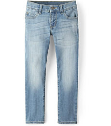 Boys' Stretch Straight Leg Jeans by The Children's Place.