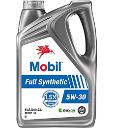 Mobil 1 Full Synthetic Motor Oil 5W-30, 5 Quart