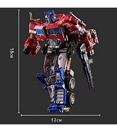 YYFZ Transformer Toys Studio Series 38 Voyager Class Bumblebee Movie Optimus Prime KO Version Action Figure Gift for Kids 7 Inch