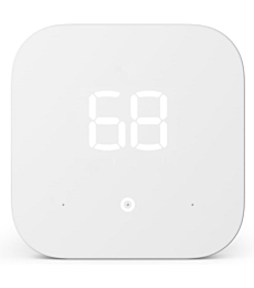 Amazon Smart Thermostat - Easy smartphone control using the Alexa app.