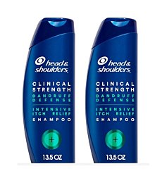 Head & Shoulders Clinical Strength Dandruff Shampoo bottle.