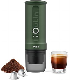 Outin Nano Portable Espresso Machine - Enjoy barista-style espresso on the go.