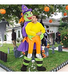 Adult Inflatable Witch Costume - Full Body Inflatable Suit