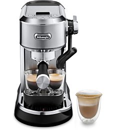 De'Longhi Dedica Maestro Plus Espresso Machine in Stainless Steel Finish
