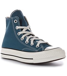 Converse Men's Chuck 70 Sneakers, Teal Universe/Egret/Black, 8.5 Medium US