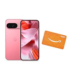 Google Pixel 9 - Peony - 256 GB with $100 Amazon Gift Card