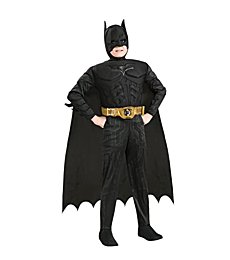 Rubie's Child's Dark Knight Rises Deluxe Muscle Chest Batman Costume with Mask, Small