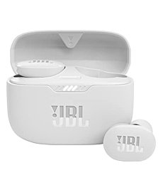 JBL Tune 130NC TWS True Wireless In-Ear Noise Cancelling Headphones - White, Small