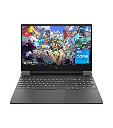 HP Victus 15.6 inch Laptop, FHD 144Hz Display, Intel Core i5-12450H, 8 GB RAM, 512 GB SSD, NVIDIA GeForce RTX 2050 GPU (4 GB Dedicated), Windows 11 Home, 15-fa1029nr (2024)