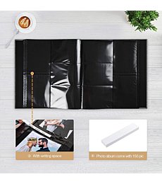 Linen Hardcover Photo Album 4x6 600 Photos Large Capacity for Family Wedding Anniversary Baby Vacation