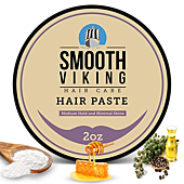 Hair Paste for Men - Hair Styling Cream with Minimal Shine & Medium Hold (2 ounces) - Styling Paste for Textured Messy Hairstyle - Restyling & Grooming Product