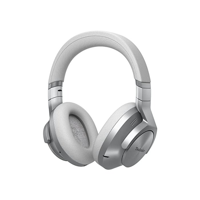 Technics Wireless Noise Cancelling Headphones, High-Fidelity Bluetooth Headphones with Multi-Point Connectivity, Impressive Call Quality, and Comfort Fit - EAH-A800-S Silver