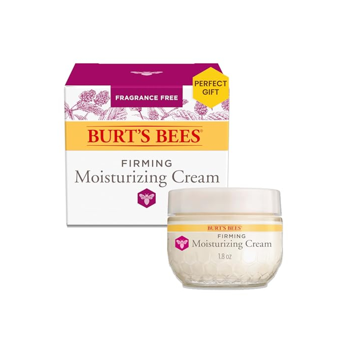 Burt's Bees Renewal Firming Face Cream, Anti-Aging Retinol Alternative, Moisturizing Natural Origin Skin Care, 1.8 Ounce (Packaging May Vary)