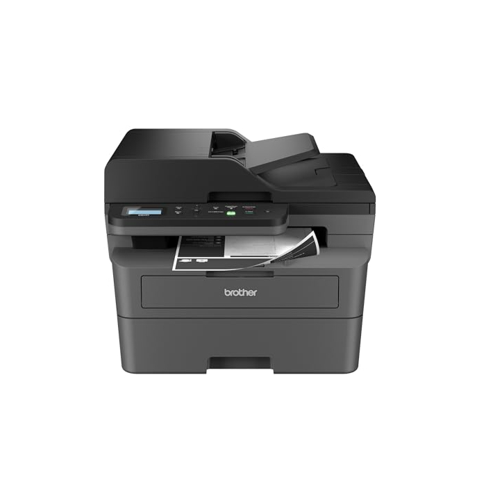 Brother DCP-L2640DW Wireless Compact Monochrome Multi-Function Laser Printer with Copy and Scan, Duplex, Mobile, Black & White | Includes Refresh Subscription Trial(1), Amazon Dash Replenishment Ready