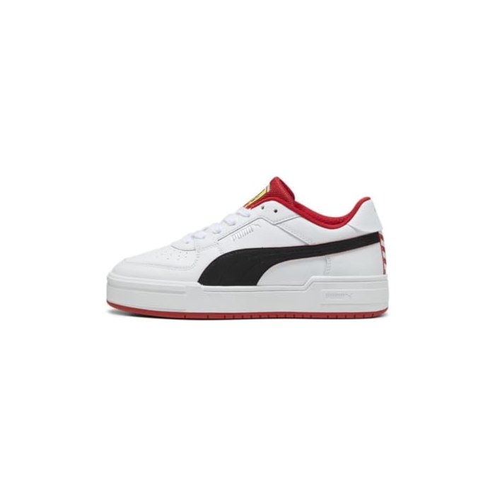 PUMA Mens Ferrari CA Pro Sneaker, Mens White Mens Black, 14