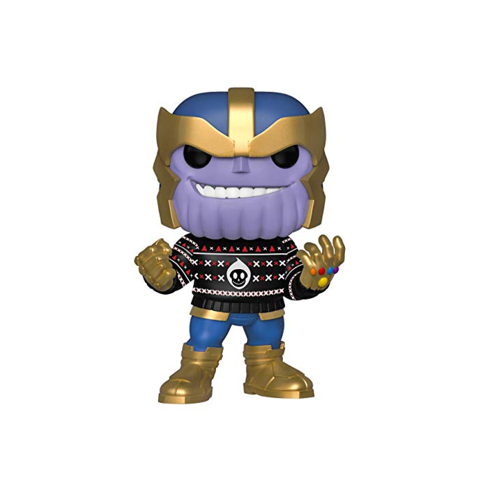 Funko Pop! Marvel: Holiday - Thanos in Ugly Sweater, Multicolor