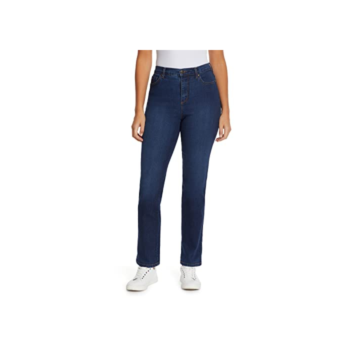 GLORIA VANDERBILT Women's Plus Size Amanda Classic High Rise Tapered Jean, Scottsdale Wash, 16W Average