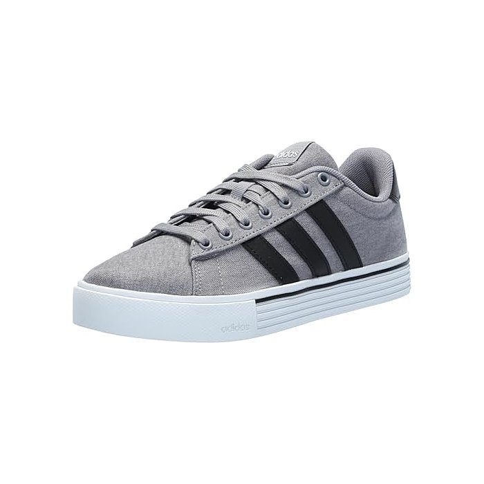 adidas Men's Daily 4.0 Sneaker, Grey/Black/White, 11