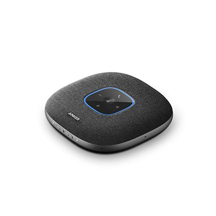 Anker PowerConf S3 Bluetooth Speakerphone with 6 Mics, Enhanced Voice Pickup, 24H Call Time, App Control, Bluetooth 5, USB C, Conference Speaker Compatible with Leading Platforms, Home Office