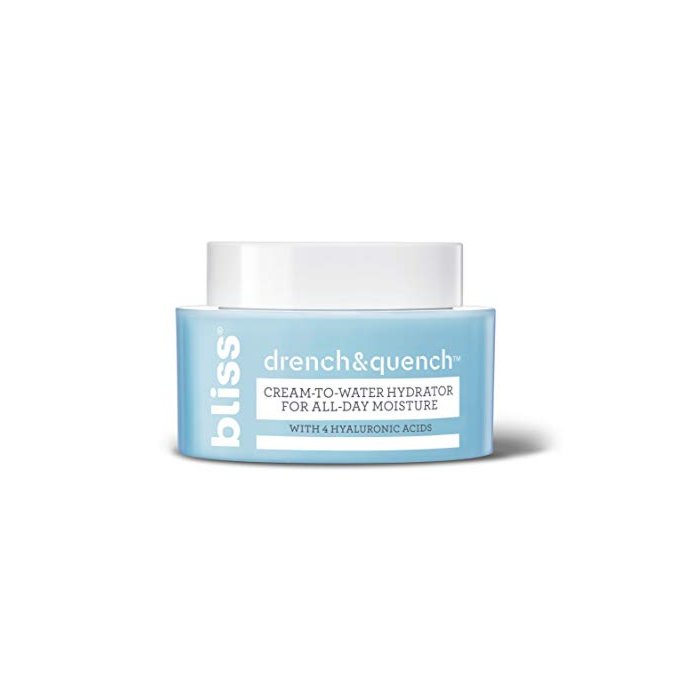 Bliss Hyaluronic Acid Moisturizer for Face | Cream-To-Water Hydrator for All-Day Moisture | Clean | Paraben Free | Cruelty-Free | Vegan