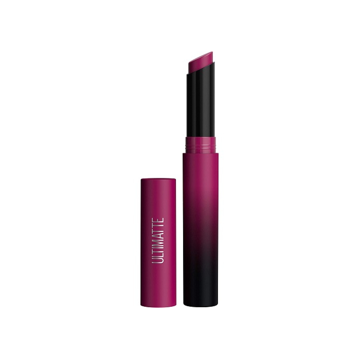 Maybelline New York Color Sensational Ultimatte Lipstick Lightweight Comfortable Lip Color Intense Color Pigment Soft Powder Matte Slim Lipstick 0.06 oz., 099 MORE BERRY, 1 Ounce