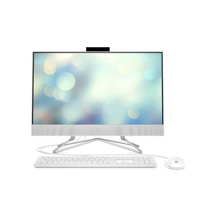 HP 24" All-in-One Desktop, AMD Athlon Silver 3050U Processor, AMD Radeon Graphics, 8 GB RAM, 256 GB SSD, Windows 11 Home (24-dd0210, Snow White)