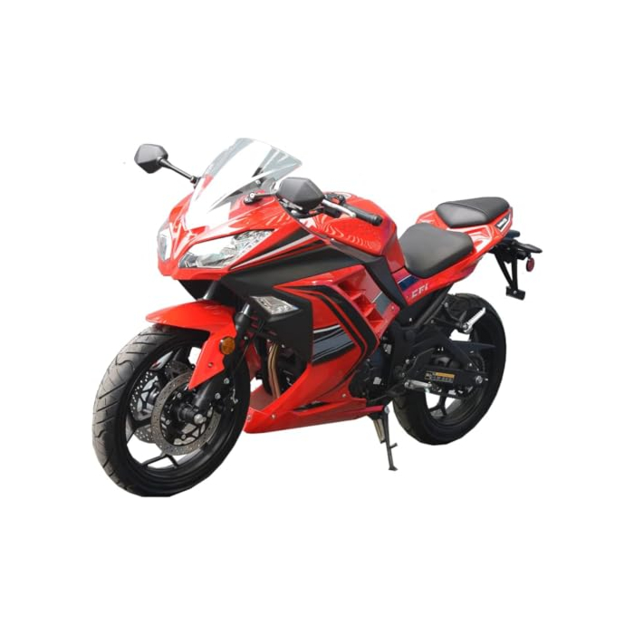 HHH Vitacci GTX 250 EFI Motorcycle Manual 6 Speed 250cc Motorcycle Street Bike for adult and youth - Red color