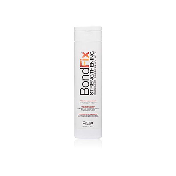 Celeb Luxury BondFix Strengthening, Professional Moisturizing Hair Conditioner, Clear, Tangerine, 6 Fl Oz