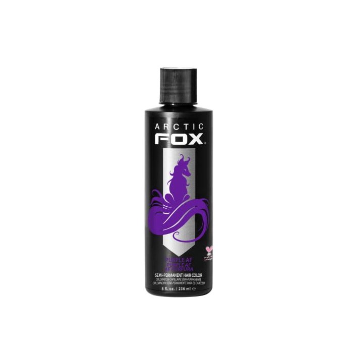 ARCTIC FOX Vegan and Cruelty-Free Semi-Permanent Hair Color Dye (8 Fl Oz, PURPLE AF)