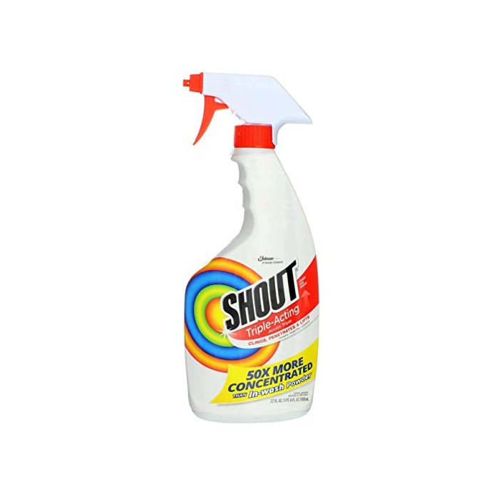 Shout Laundry Stain Remover Trigger Spray, 22 Fl Oz, pack of 2