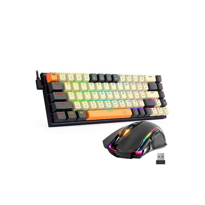 Redragon K633 Mechanical Gaming Keyboard and M910-KS Gaming Mouse