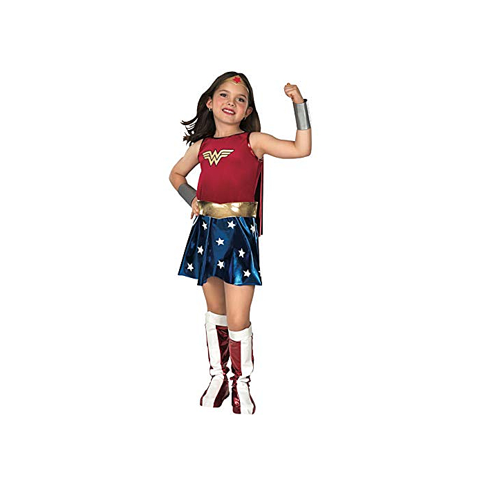 Rubie's Super DC Heroes Wonder Woman Child's Costume, Medium (8-10)