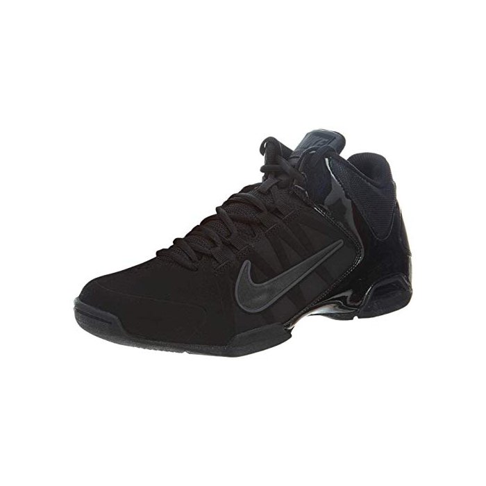 Nike Mens Air Visi Pro Vi Nbk Black/Anthracite Ankle-High Nubuck Basketball Shoe - 11M