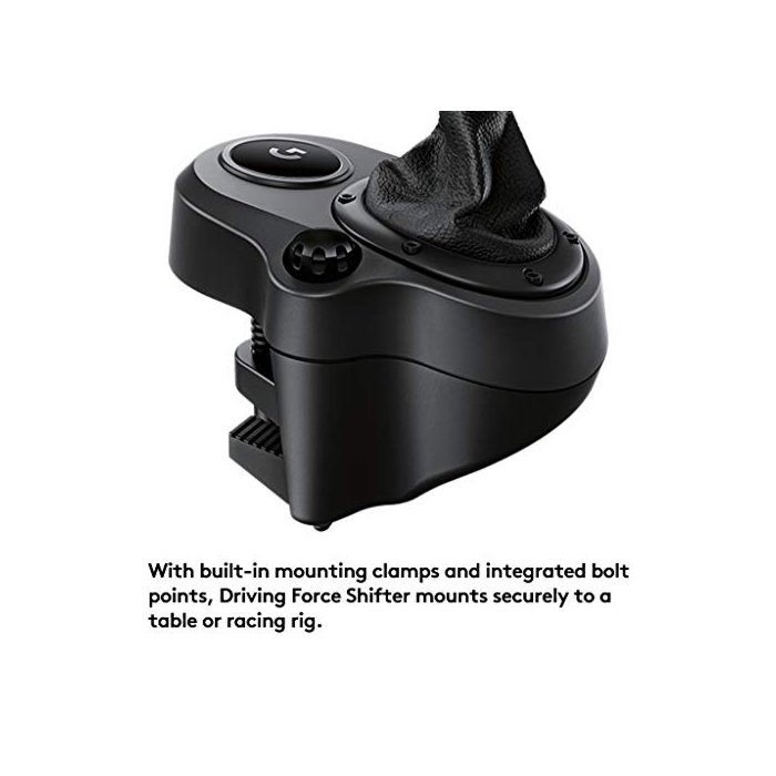 Logitech G Driving Force Shifter – Compatible with G29, G920 & G923 Racing Wheels for-PlayStation-5-Playstation-4-Xbox-Series X|S-Xbox-One, and-PC