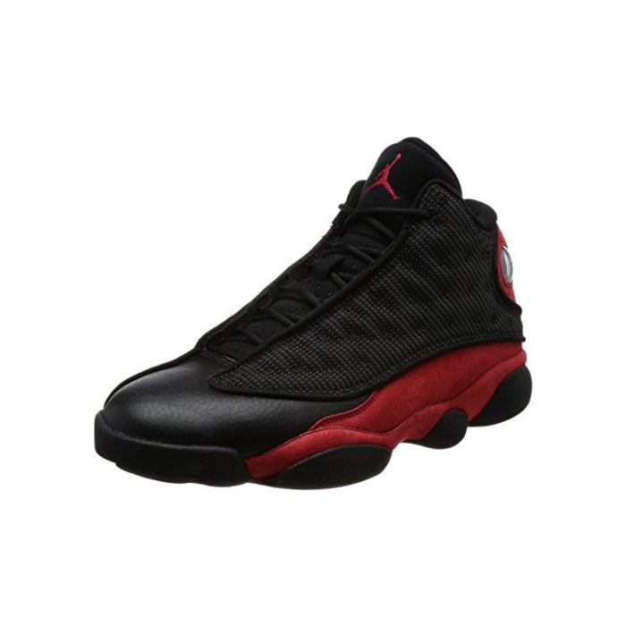 Jordan Air 13 Retro Mens Lifestyle Fashion Sneakers Black/True Red-White New 414571-004 - 9